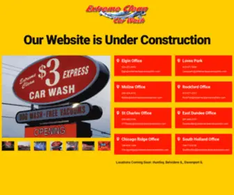 Extremecleancarwashinc.com(Extreme Car Wash) Screenshot