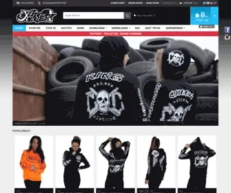 Extremeclothing.se(Rockkläder) Screenshot