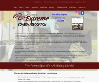 Extremecowboyassociation.com(Extreme Cowboy Association) Screenshot