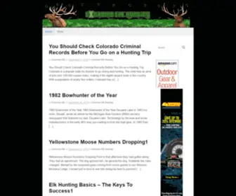 Extremeelkhunting.com(Extreme Elk Hunting) Screenshot