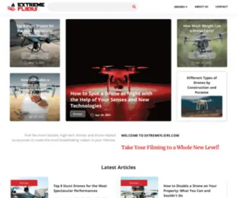 Extremefliers.com(Take Your Filming to a Whole New Level) Screenshot