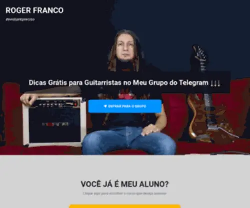 Extremeguitar.com.br(Roger Franco) Screenshot