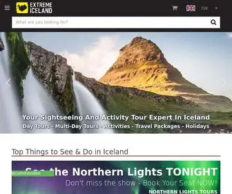 Extremeiceland.is(Extreme Iceland) Screenshot