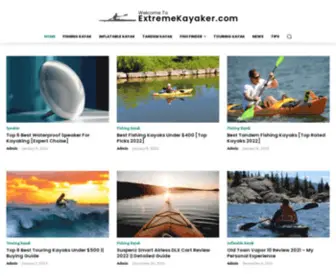 Extremekayaker.com(Its Time For Kayaking) Screenshot