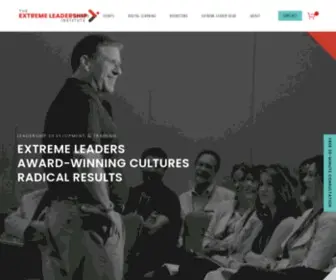 Extremeleadership.com(Steve Farber Leadership Training) Screenshot