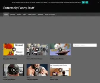 Extremelyfunnystuff.com(Extremely Funny Stuff) Screenshot