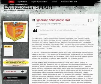 Extremelysmart.org(EXTREMELY SMART) Screenshot