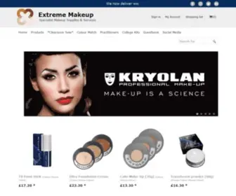 Extrememakeup.co.uk(Extreme Makeup) Screenshot