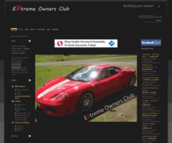 Extremeoc.co.uk(Extreme Owners Club) Screenshot