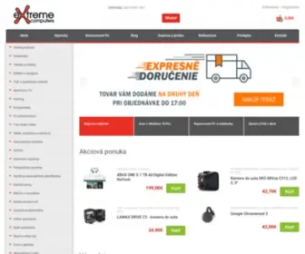 Extremepcshop.sk(Predaj PC a elekroniky) Screenshot