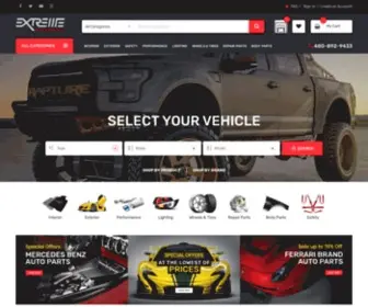 Extremeperformance.com(Car and Truck Performance Parts and Upgrades) Screenshot