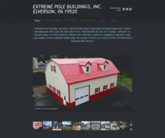 Extremepolebuildings.net(EXTREME POLE BUILDINGS) Screenshot