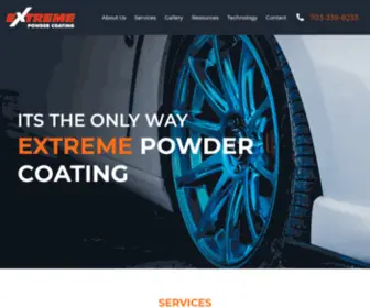 Extremepowdercoating.com(Extreme Powder Coating) Screenshot