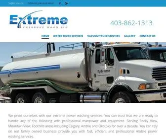 Extremepressurewash.ca(Steam Pressure Washing Services) Screenshot