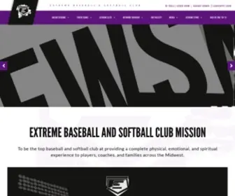 Extremepride.org(Extreme Baseball And Softball Club) Screenshot