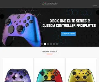 Extremerate.com(Professional Wholesale Supplier for Xbox One Xbox 360 & PS4 PS3 Controller Shell & Buttons) Screenshot