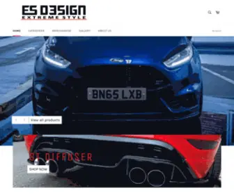 Extremestyledesign.com(Extreme style design) Screenshot