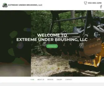 Extremeunderbrushing.net(Conroe Land Restoration) Screenshot