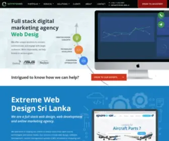 Extremewebdesigners.com(Extreme Web Design Sri Lanka) Screenshot