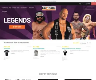 Extremewrestlingshirts.com(Extreme Wrestling Shirts) Screenshot