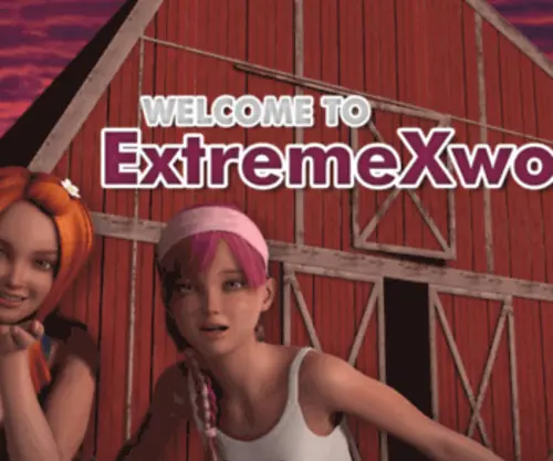 Extremexworld.net(Creating 3D fantasy comics and animations) Screenshot