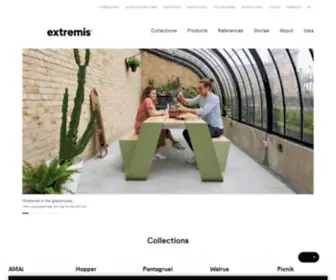 Extremis.com(Design furniture) Screenshot