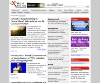 Extremnews.com(Die etwas anderen Nachrichten) Screenshot