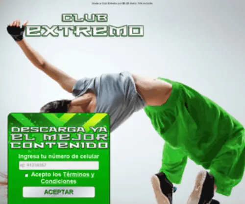 Extremoclub.com(Extremoclub) Screenshot