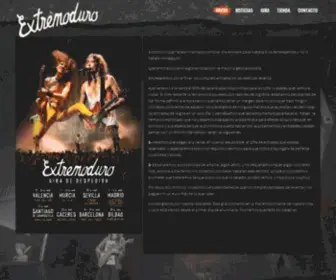 Extremoduro.com(Extremoduro) Screenshot