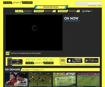 ExtremotvPlay.xyz(FreeSportsPlayer.tv Live and On Demand) Screenshot