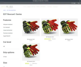 Extrescue.com(The EXT Rescue Extrication Gloves) Screenshot