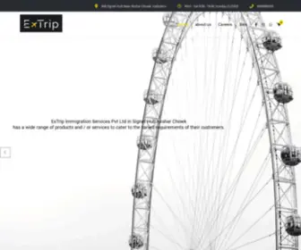 Extripimmigration.com(We Work For Your Dream Destination) Screenshot