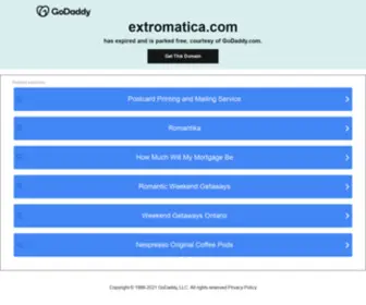 Extromatica.com(Technology) Screenshot