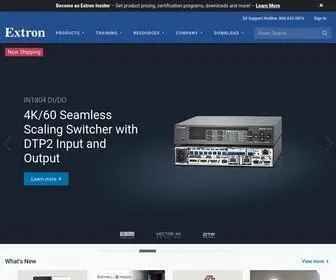 Extron.com(Extron Electronics) Screenshot