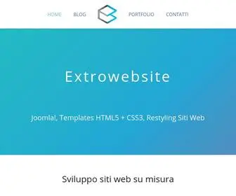 Extrowebsite.com(Sviluppo siti web su misura) Screenshot