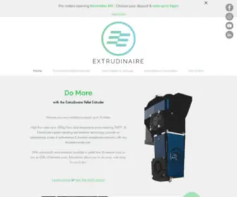 Extrudinaire.com(Home) Screenshot