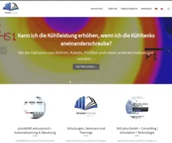 Extrusion-Training.de(Extrusion Training by SHS plus GmbH) Screenshot