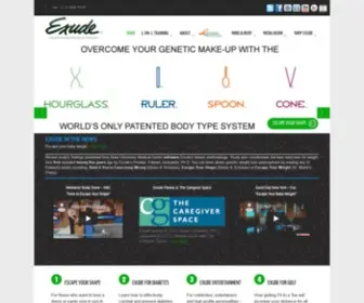 Exude.com(Exude Fitness) Screenshot