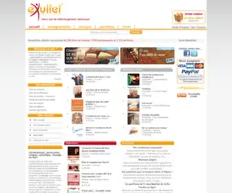 Exultet.net(Christianisme, spiritualité, religion catholique louange) Screenshot