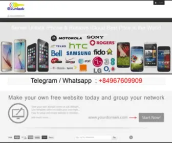 Exunlock.vn(Server Unlock iPhone & Remove iCloud Best Price in the World) Screenshot