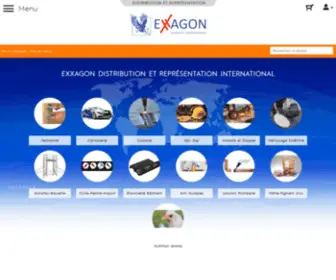 Exxagon.com(Portail de négoce international) Screenshot