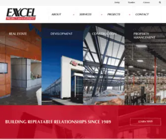 Exxcel.com(Commercial Real Estate Construction & Development) Screenshot