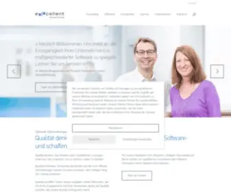 Exxcellent.de(Software-Entwicklung und Consulting) Screenshot