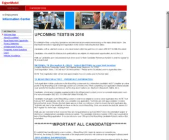 Exxonmobil-Employment.com(Exxonmobil Employment) Screenshot