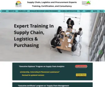 Exxpertscm.net(Your Page Title Supply Chain Management Training) Screenshot