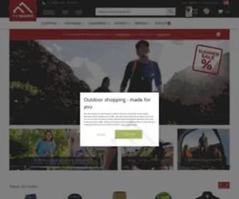 Exxpozed.com(Outdoor Shop) Screenshot