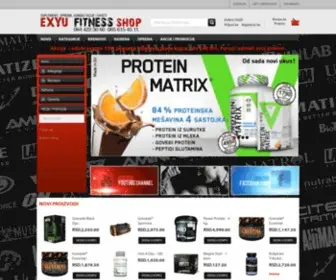 Exyu-Fitness.com(Sagorevači masti) Screenshot