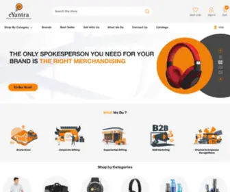 Eyantra.net(Brand Merchandising Online) Screenshot