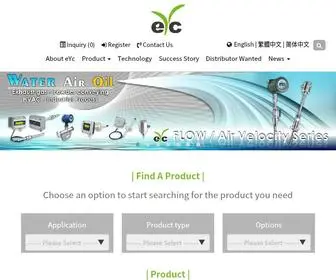 Eyc-Tech.com(Taiwan Transmitter Manufacturer) Screenshot