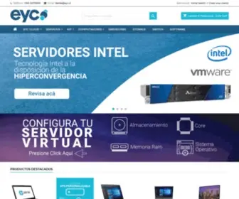 Eyc.cl(Servicios y Soluciones Técnologicas) Screenshot